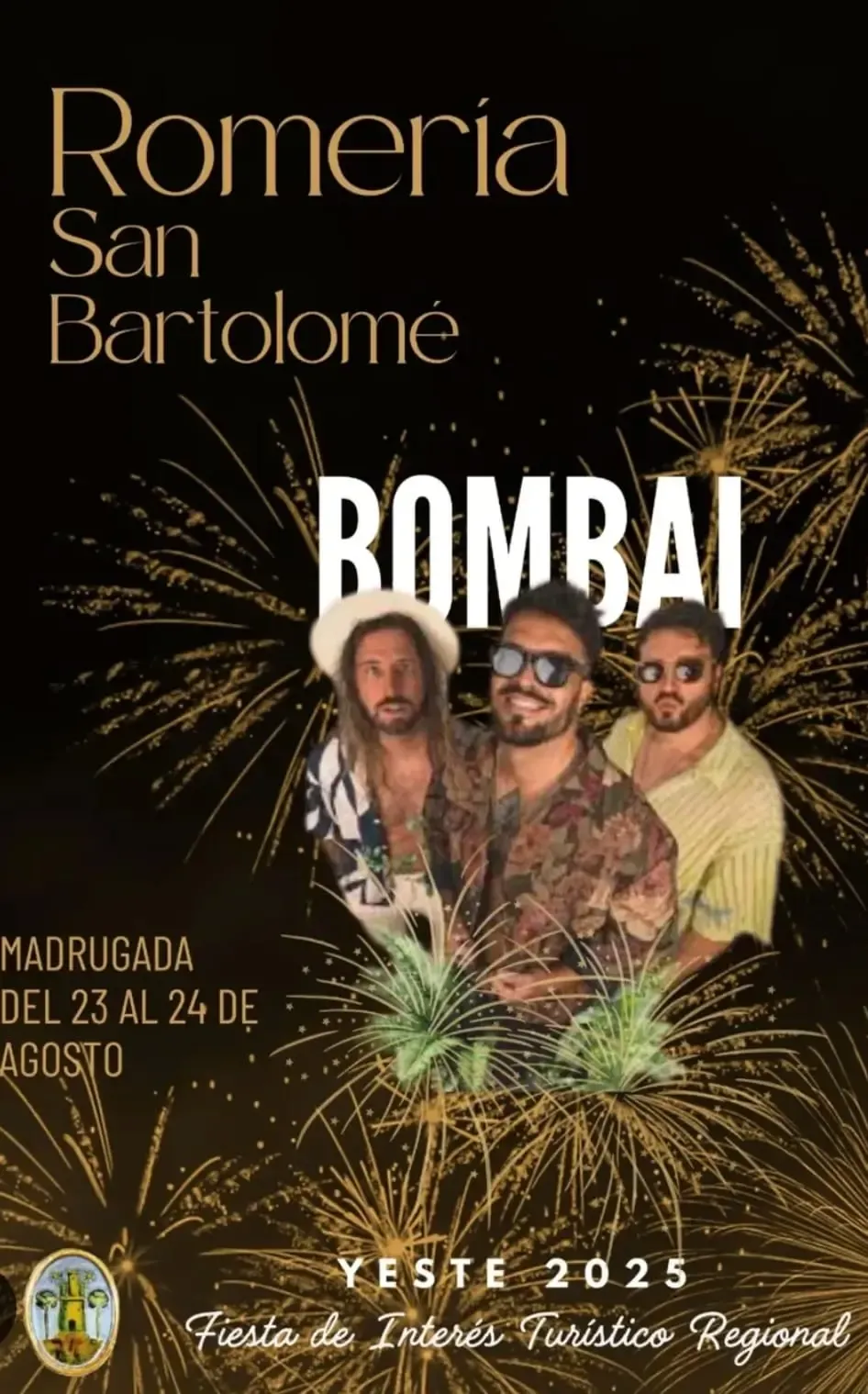 Romería de San Bartolomé - Concierto de Bombai