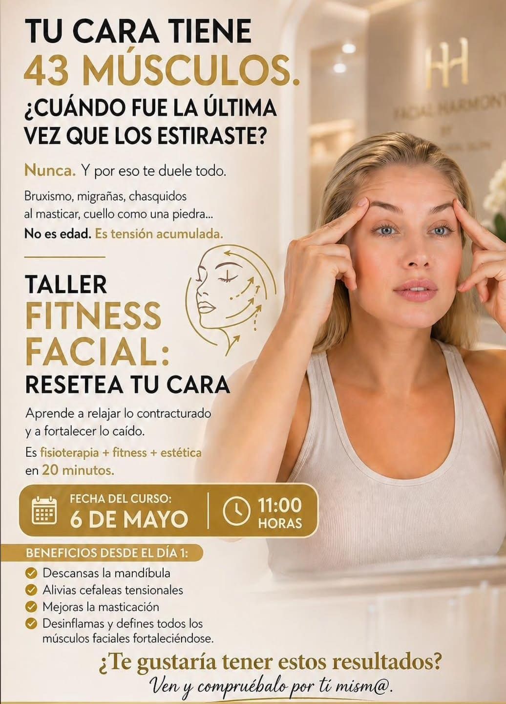 TALLER FITNESS FACIAL: RESETEA TU CARA