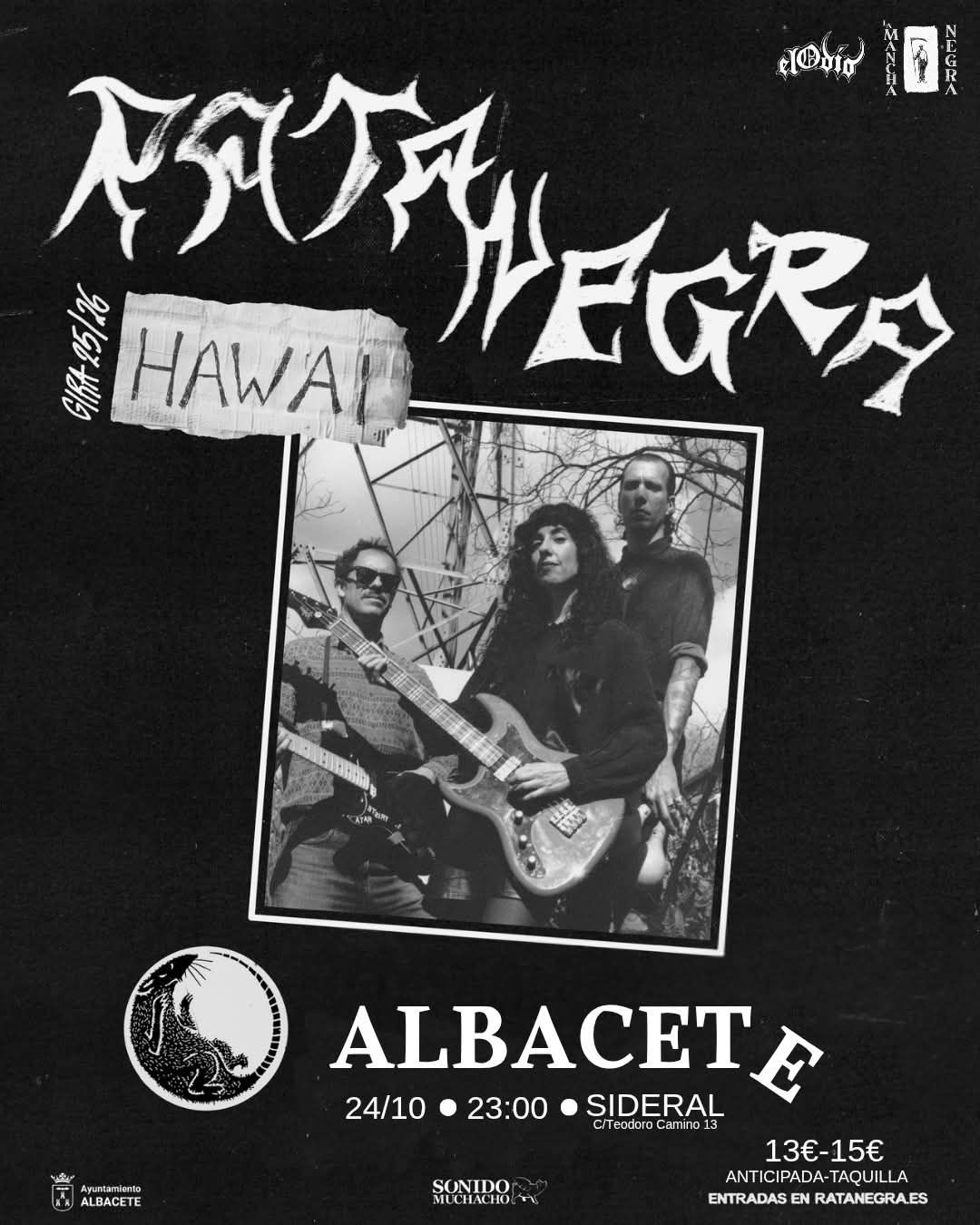 Rata Negra en concierto