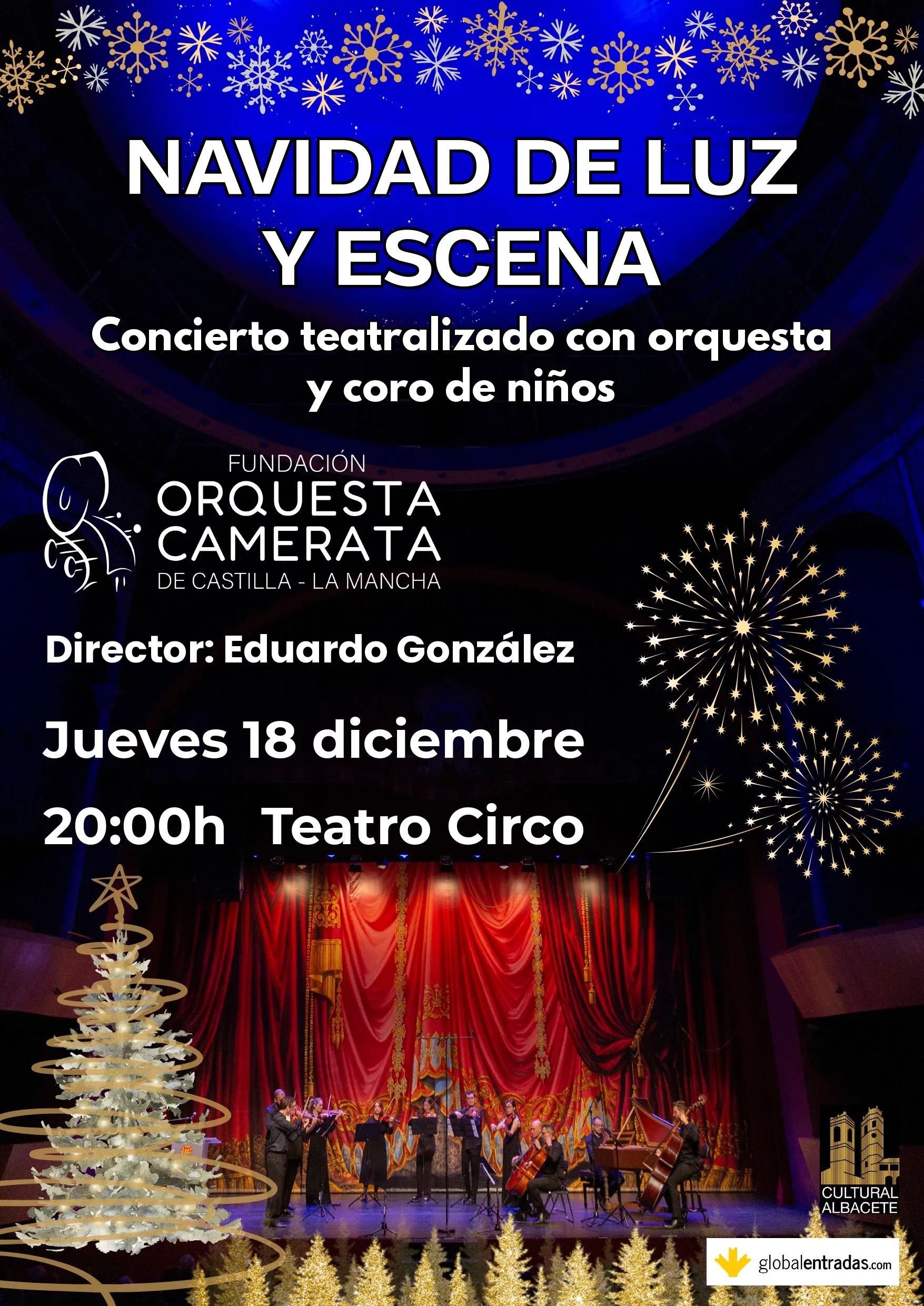 Navidad de Luz y Escena