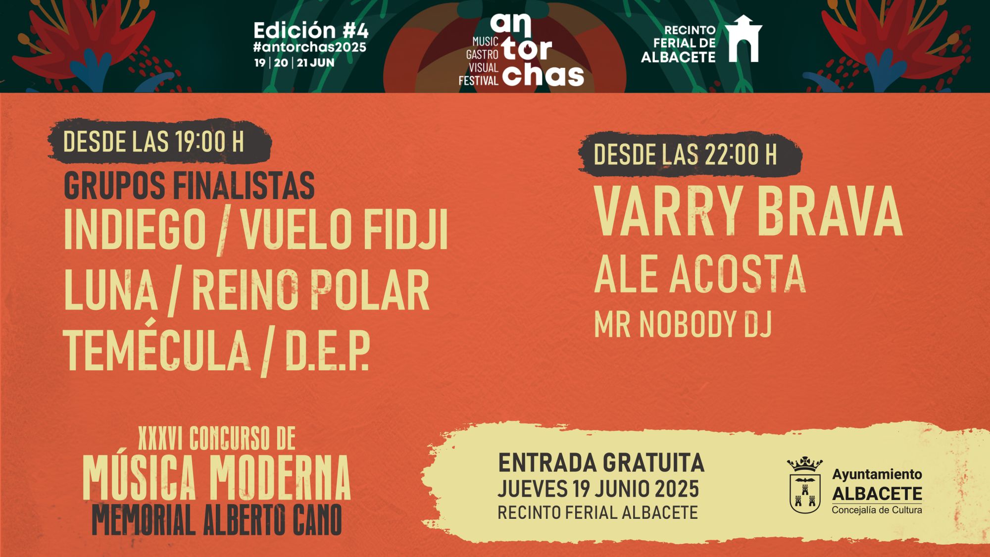 Final XXXVI Concurso de Música Moderna