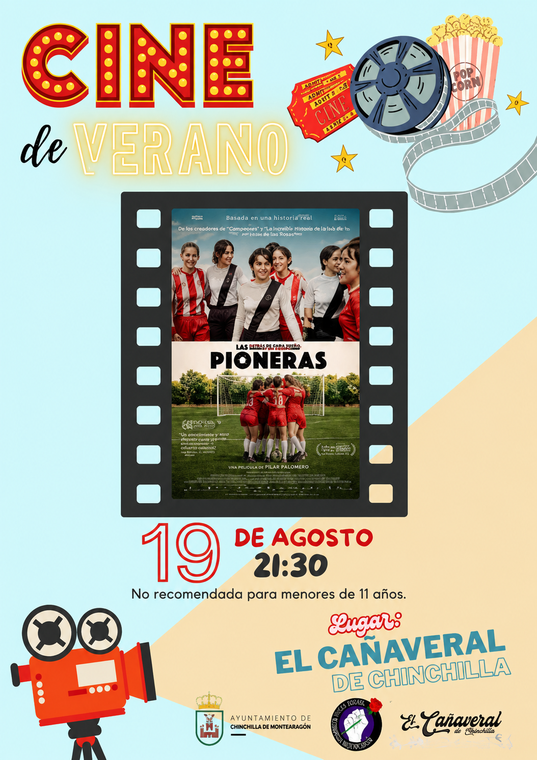 Pioneras — Cine de verano en El Cañaveral de Chinchilla