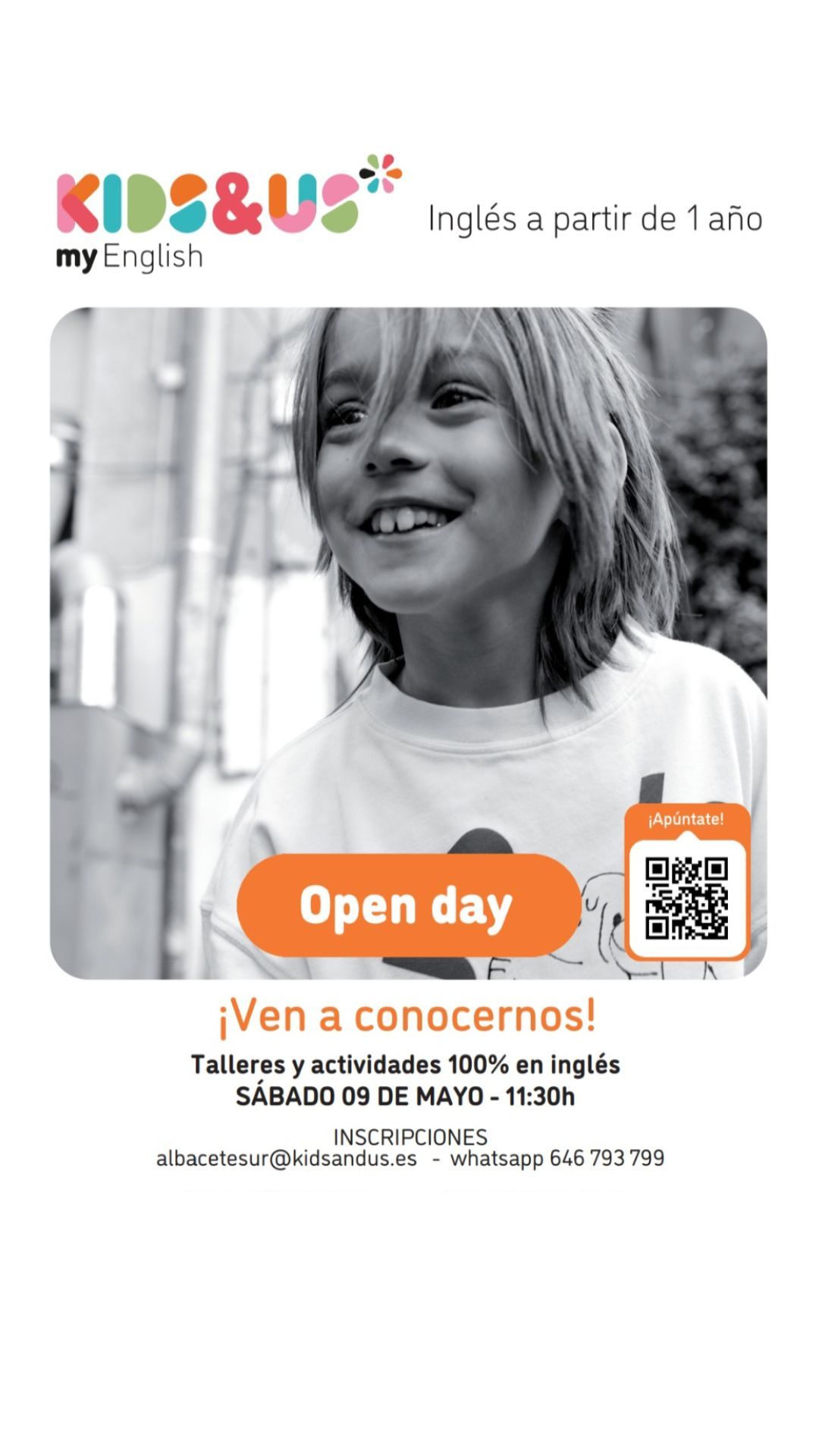 Kids&Us Open Day (Jornada de Puertas Abiertas)