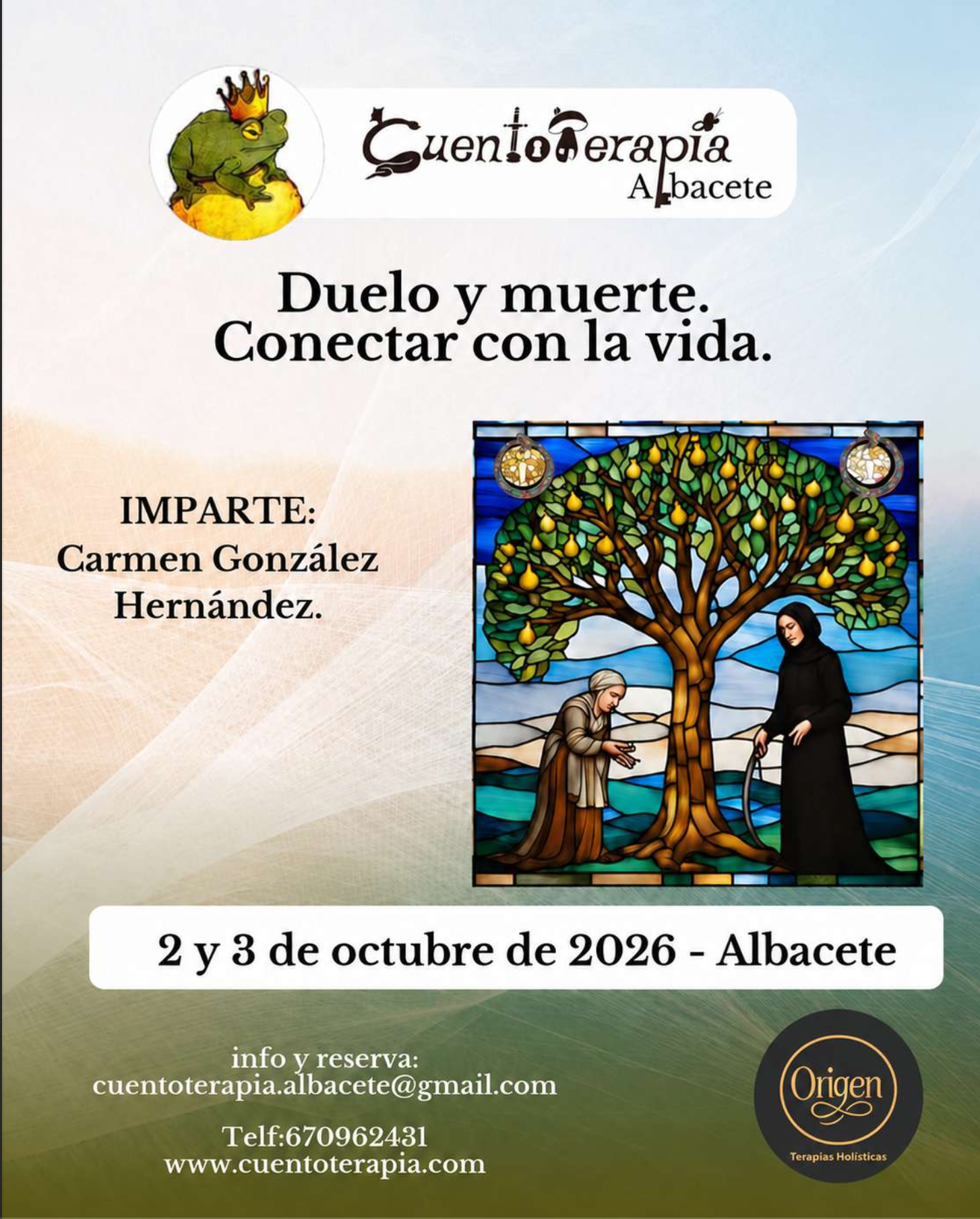 Duelo y muerte. Conectar con la vida — Taller de Cuentoterapia