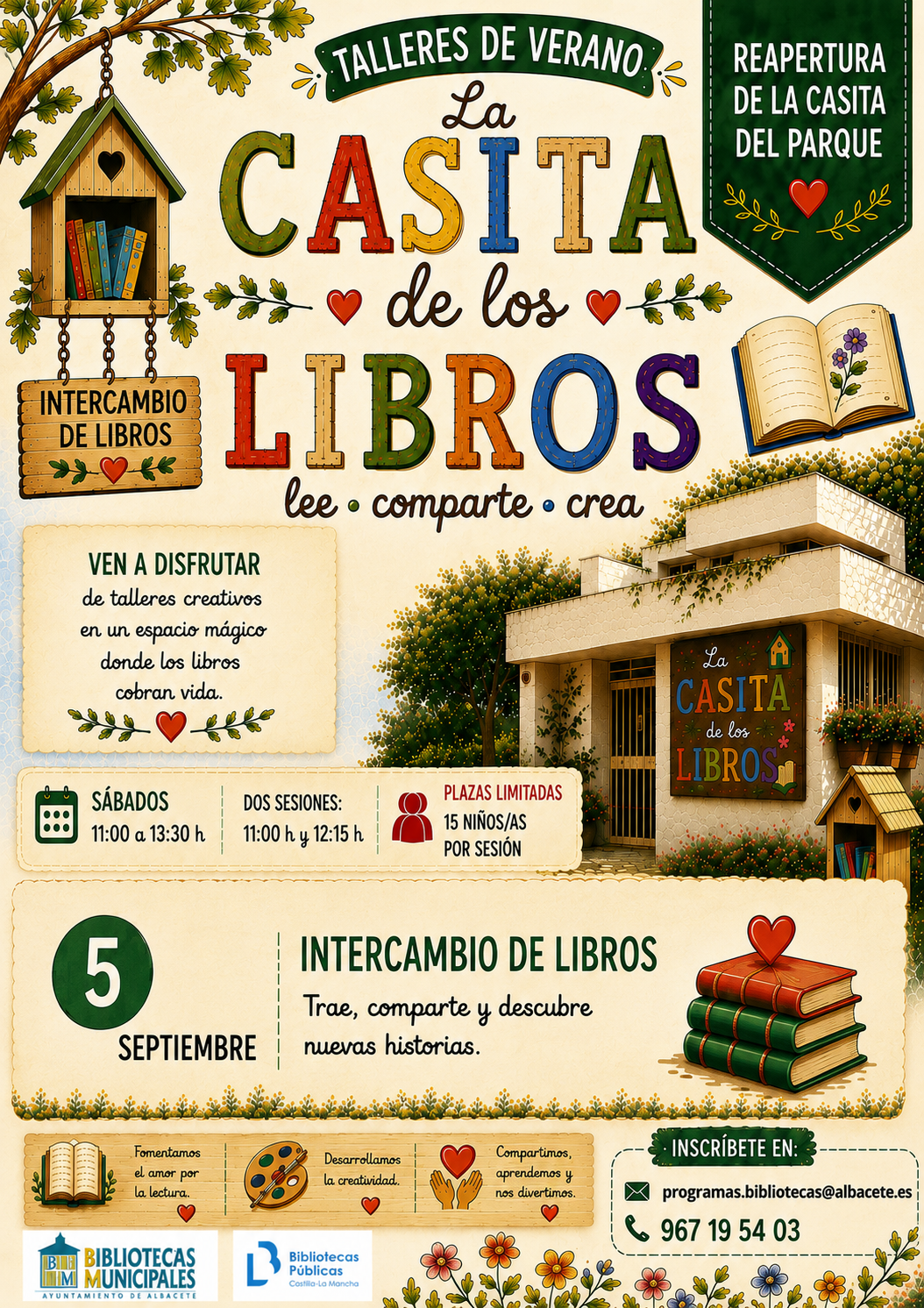 Intercambio de libros — La Casita de los Libros
