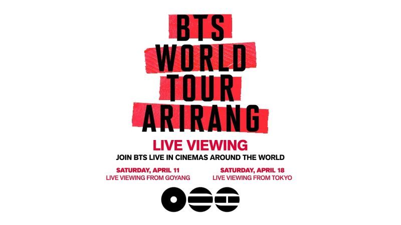 Concierto en directo BTS world tour Arirang in Goyang