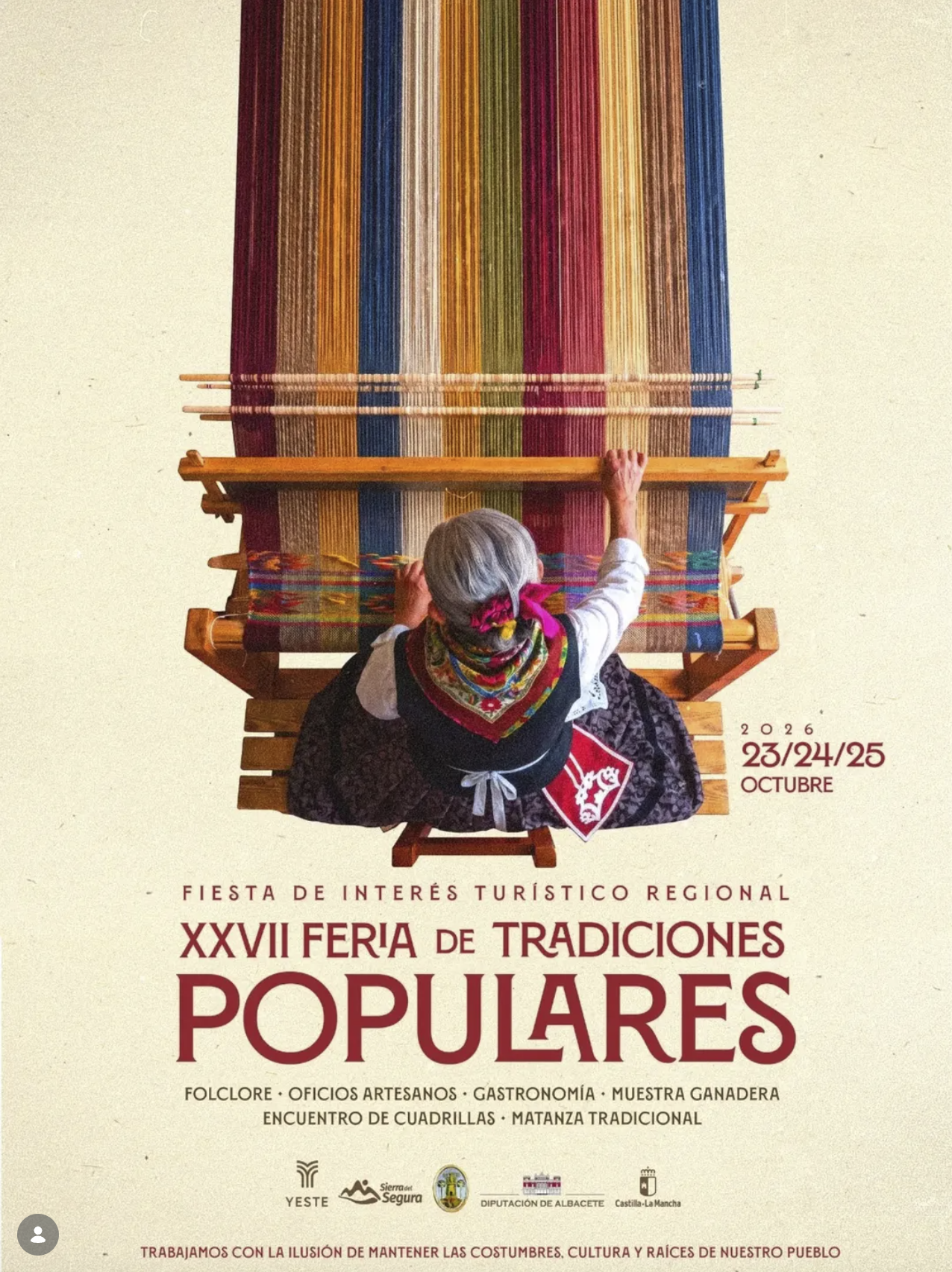 XXVII Feria de Tradiciones Populares de Yeste 2026