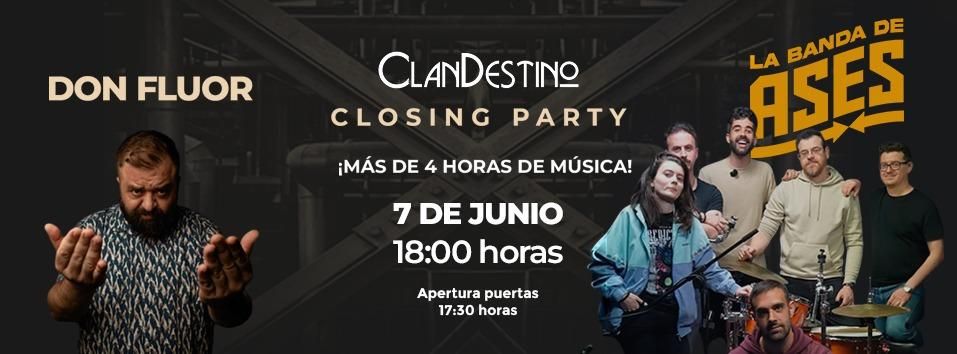 Closing party fin de temporada 24/25- La banda  de ases 