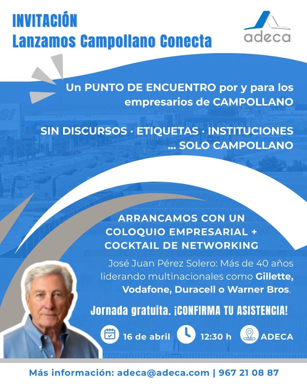 Campollano Conecta – El punto de encuentro de los empresarios de Campollano