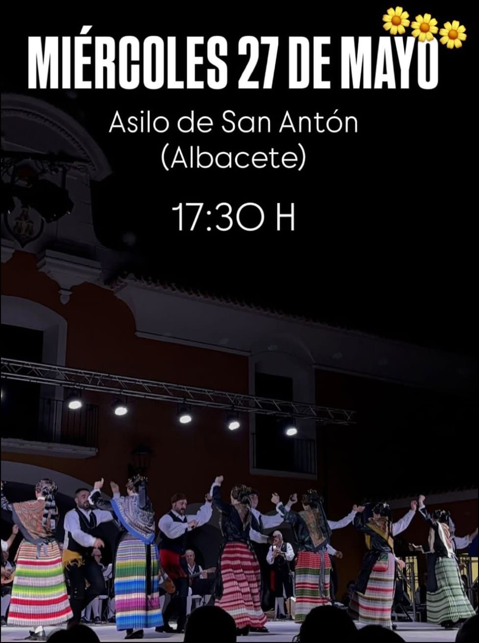Bailes Regionales en el Asilo de San Antón
