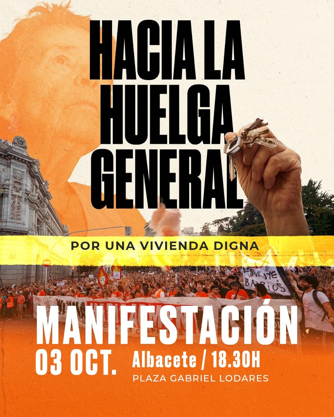 Manifestación por el derecho a la vivienda — Albacete