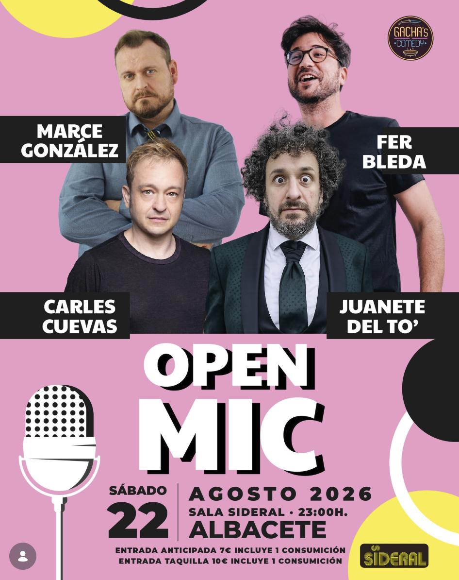 Open Mic en Sala Sideral
