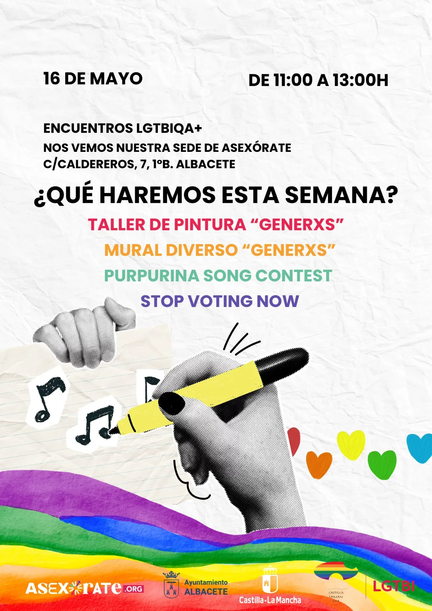 Purpurina Song Contest – Encuentros LGTBI+