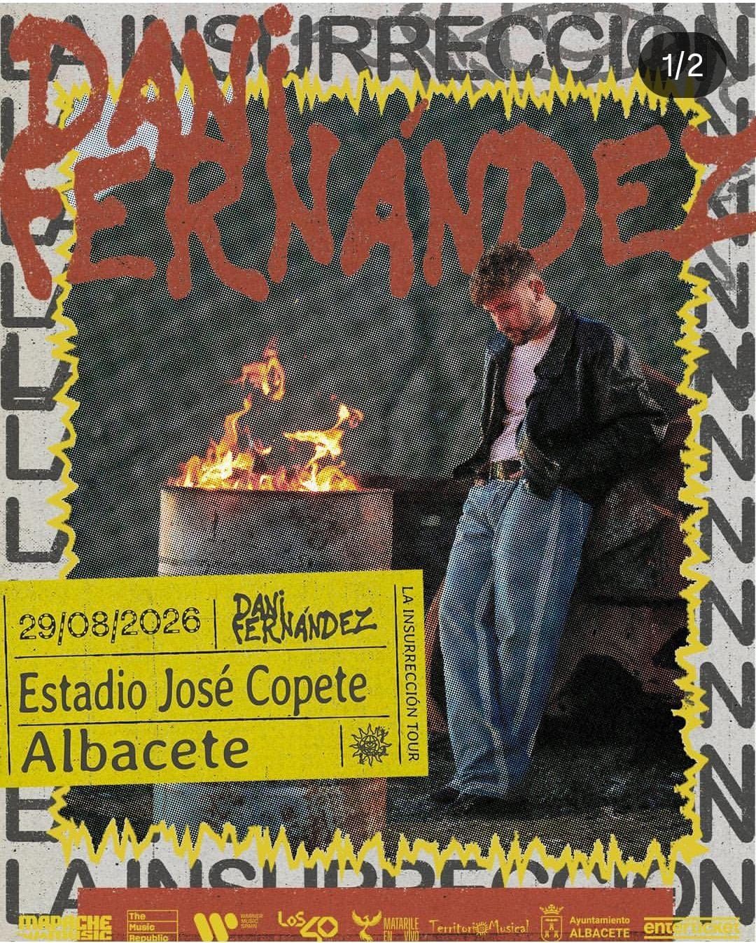 Dani Fernández – La Insurrección Tour 2026