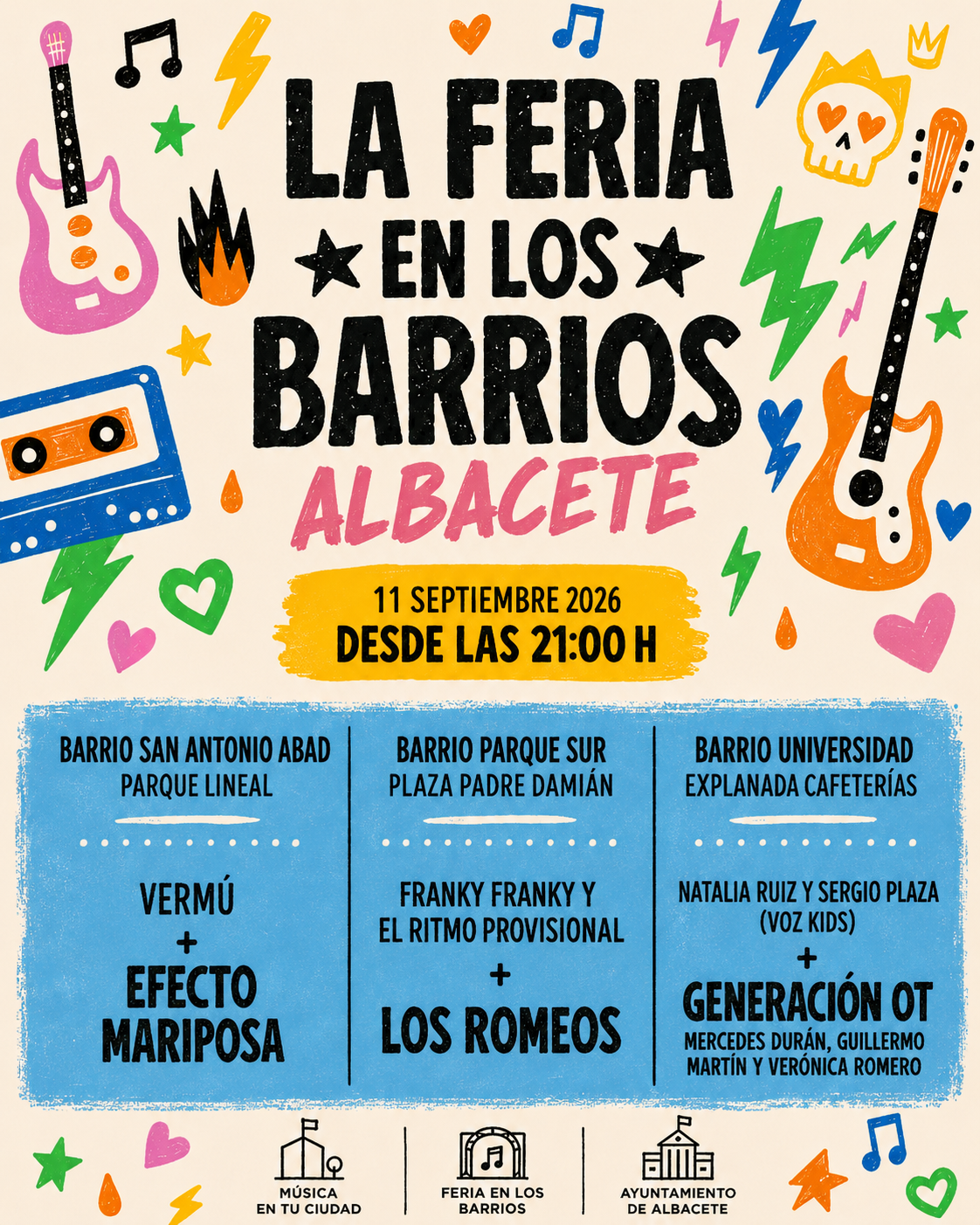 La Feria en los Barrios — Feria de Albacete 2026