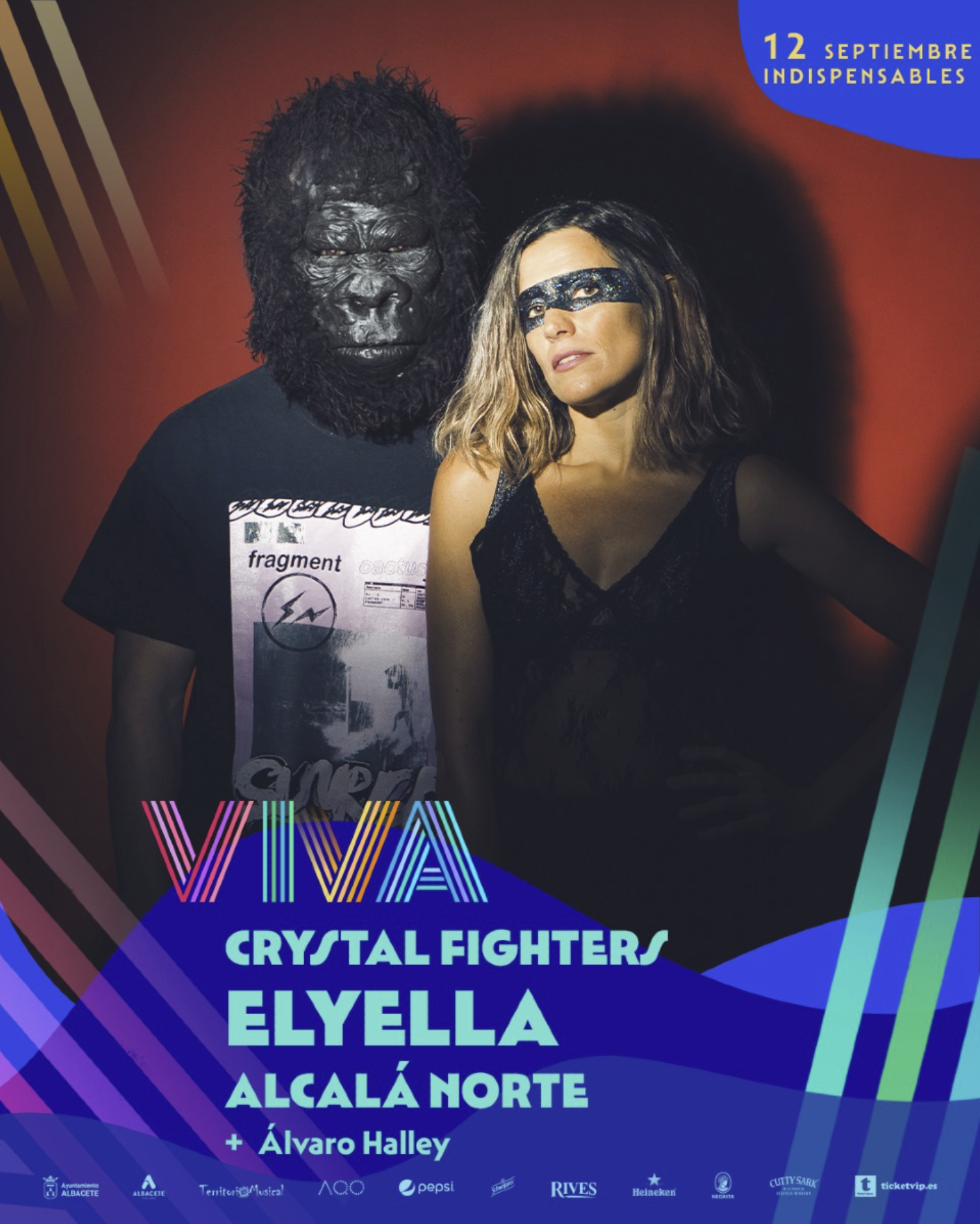 Festival Indispensables: Crystal Fighters + ELYELLA + Alcalá Norte + Álvaro Halley