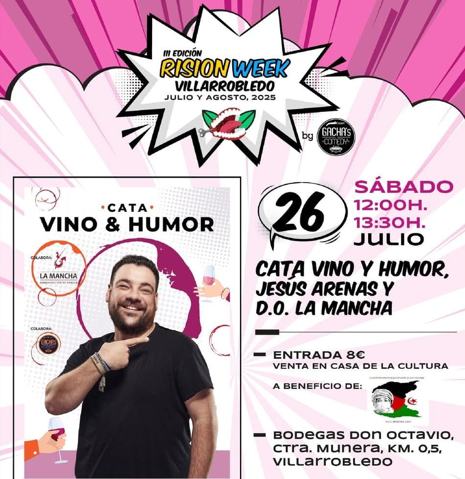 CATA VINO & HUMOR | Risión Week Villarrobledo