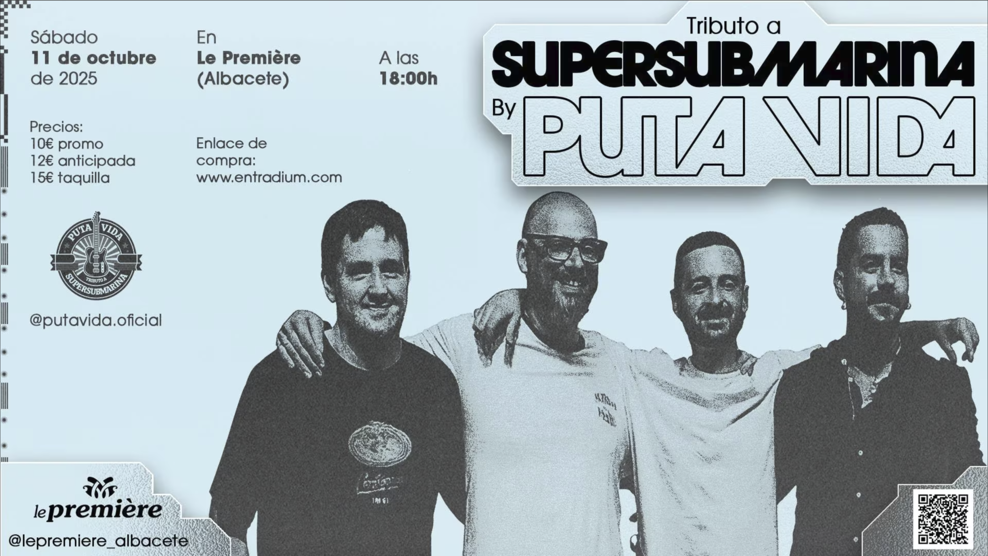 Puta Vida – Tributo a Supersubmarina