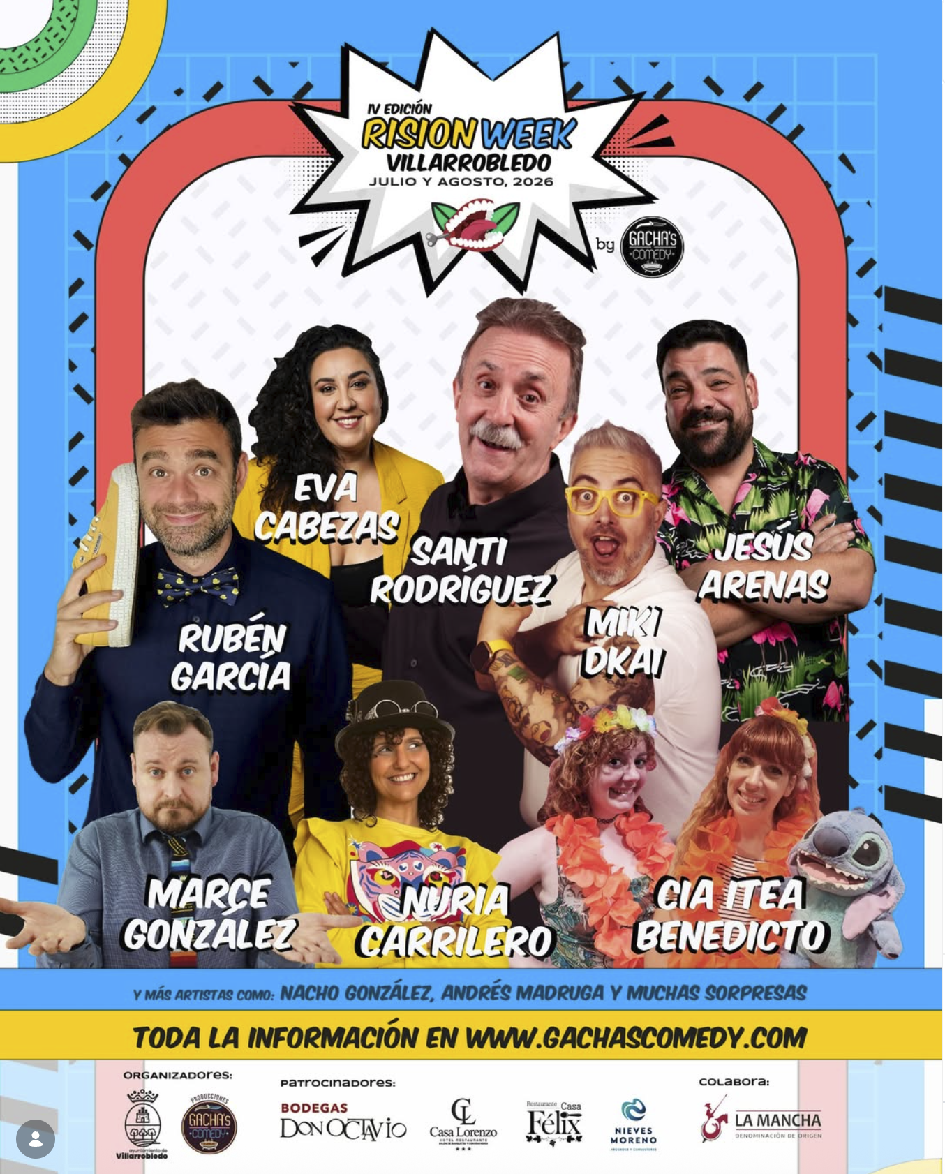 Dos semanas de humor, magia, cuentacuentos y espectáculos familiares con artistas nacionales en diferentes espacios de Villarrobledo.