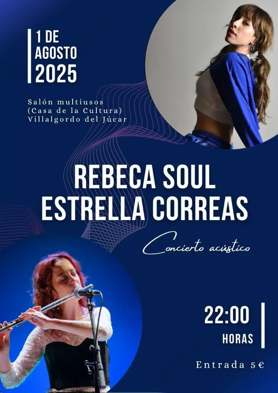 Concierto acústico: Rebeca Soul & Estrella Correas