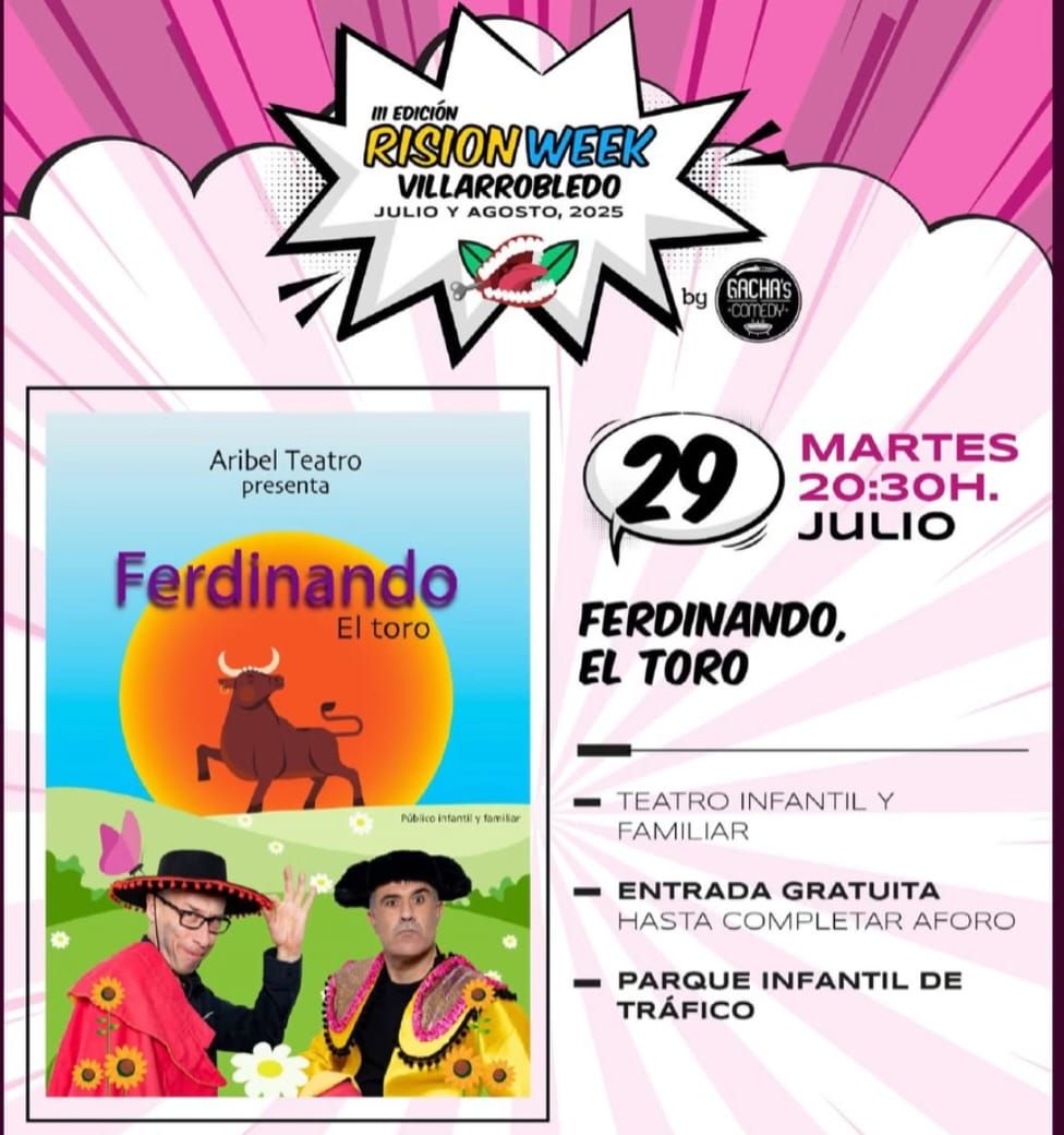 Ferdinando, el toro | Risión Week Villarrobledo