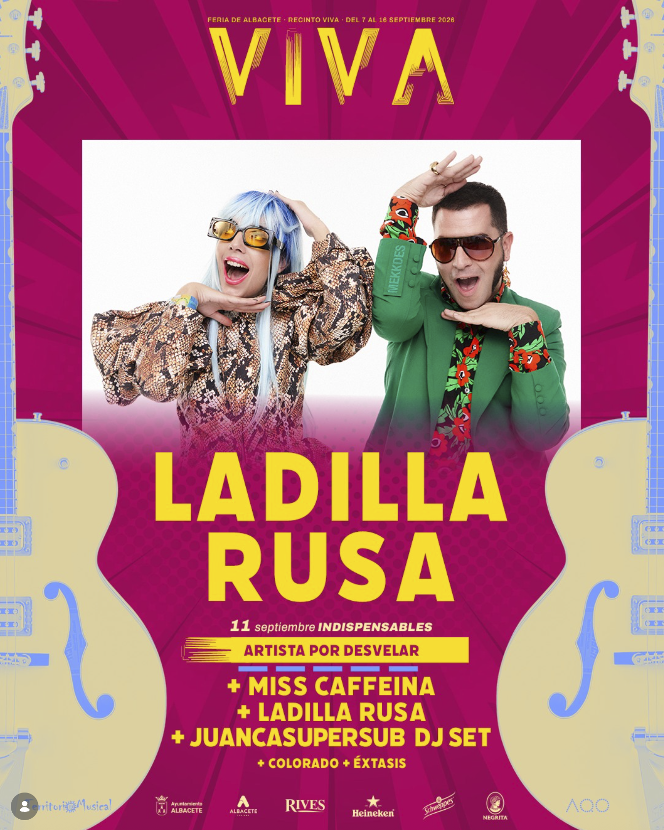 Ladilla Rusa, Miss Caffeina y más – Indispensables 2026