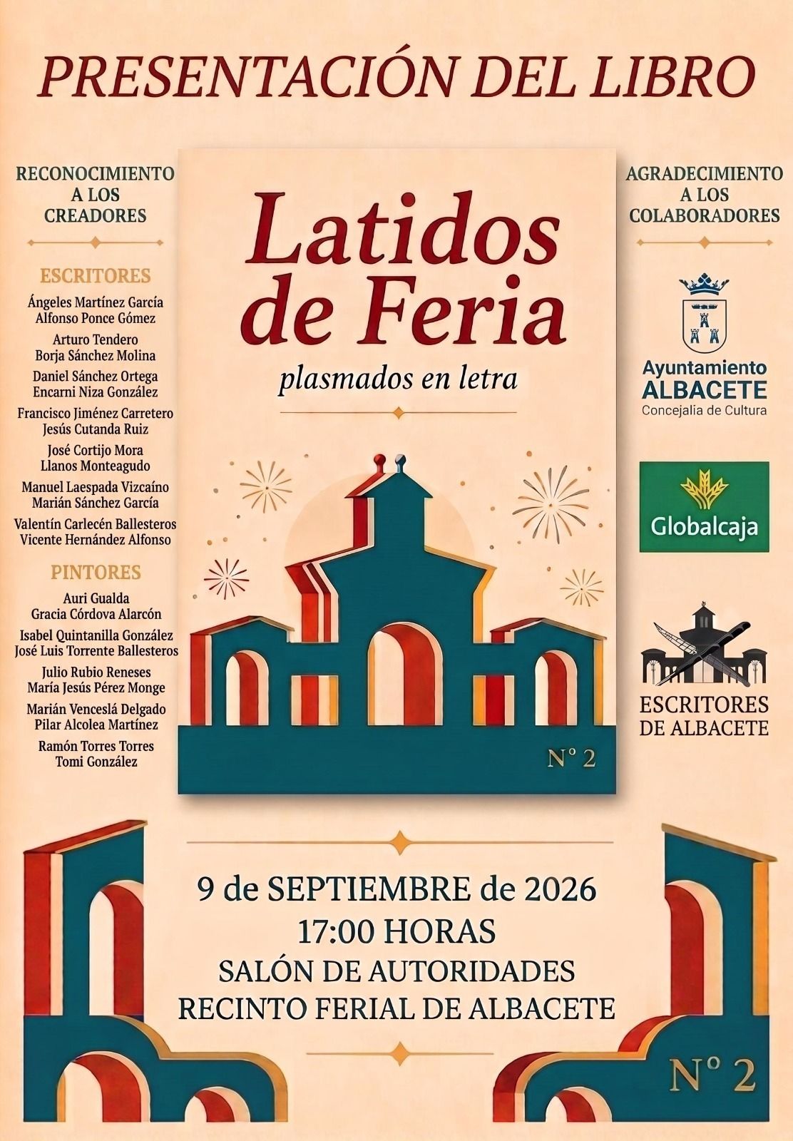 Presentación del libro “Latidos de Feria”
