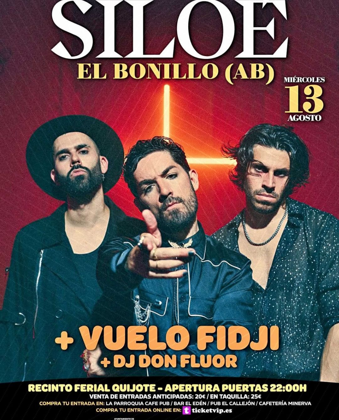 Siloé + Vuelo Fidji + Don Fluor