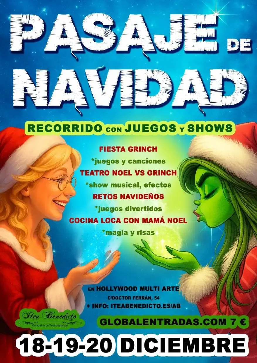 Pasaje de Navidad: Noel VS Grinch
