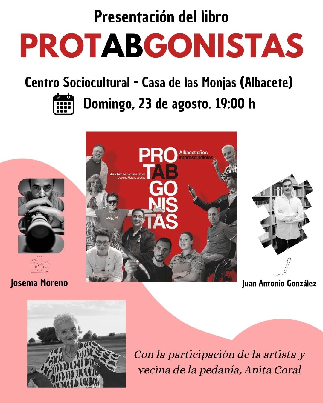 Presentación del libro “PROTABGONISTAS”