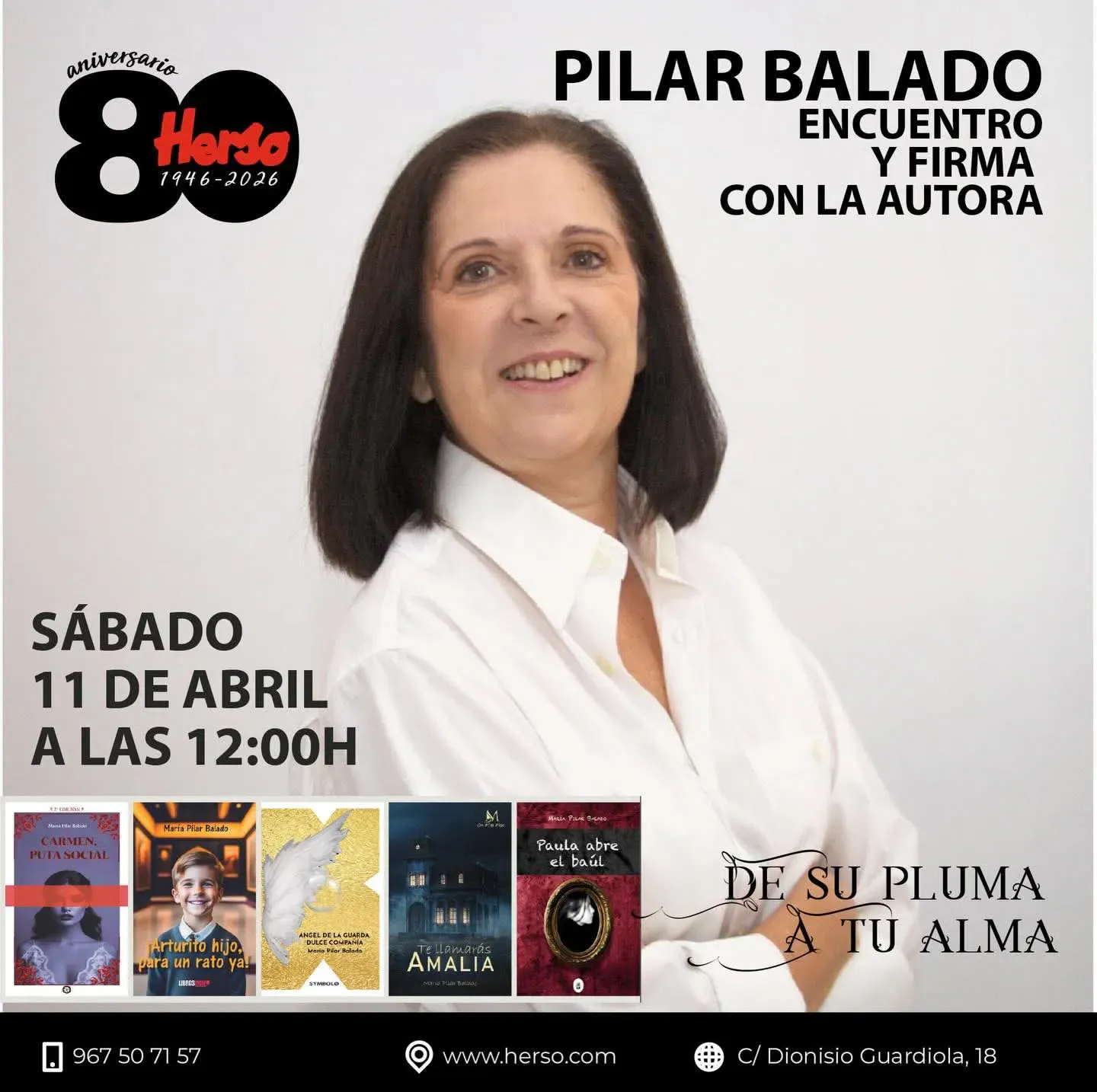 Encuentro y firma con Pilar Balado