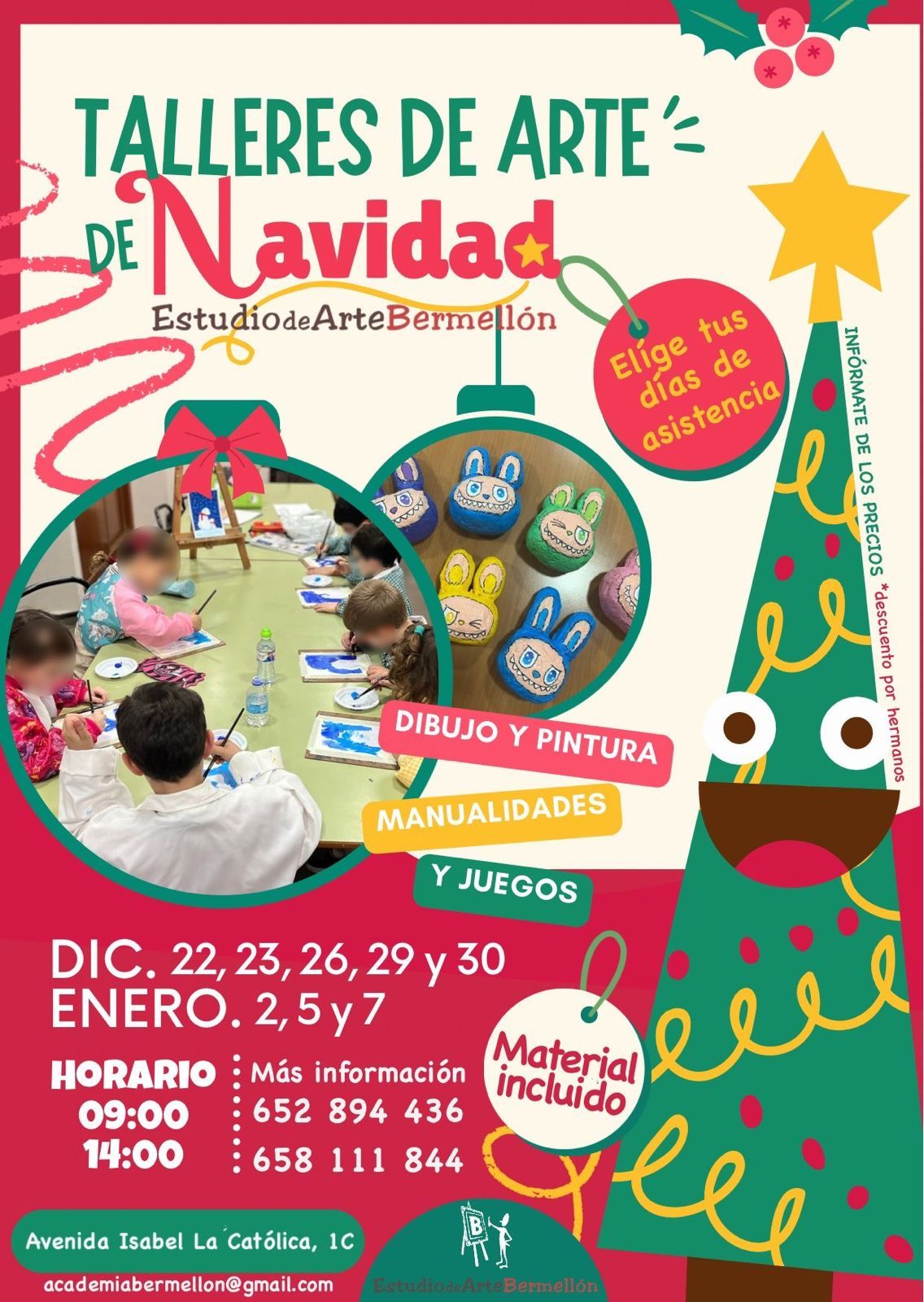 Talleres de Arte de Navidad