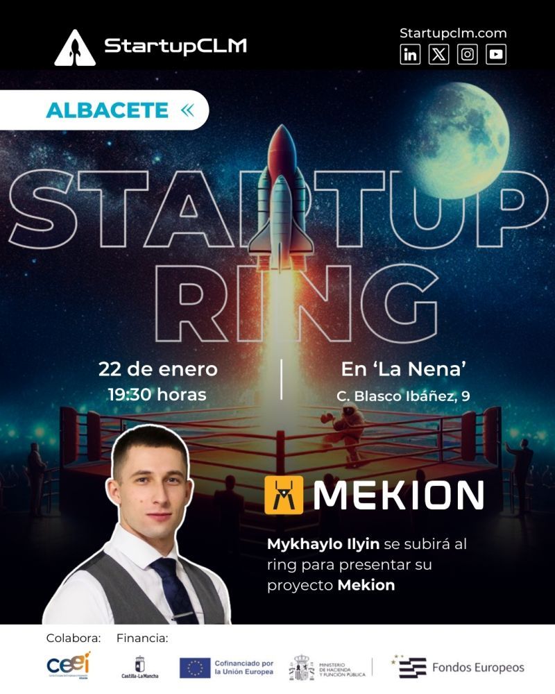 Startup Ring Albacete · Mekion 