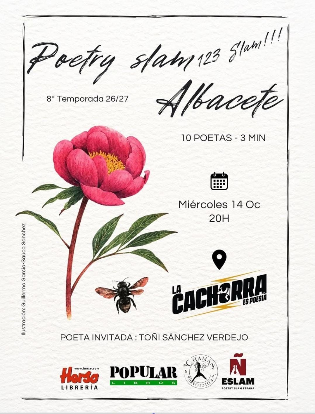 Poetry Slam Albacete — 8.ª Temporada