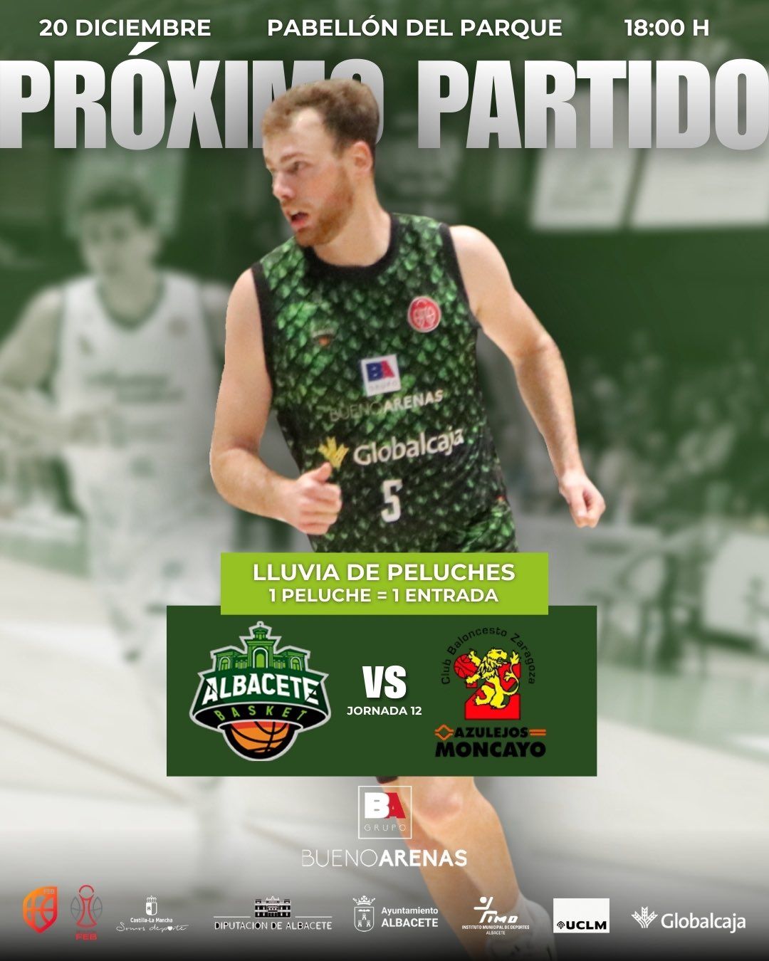 Bueno Arenas Albacete Basket – Club Baloncesto Zaragoza