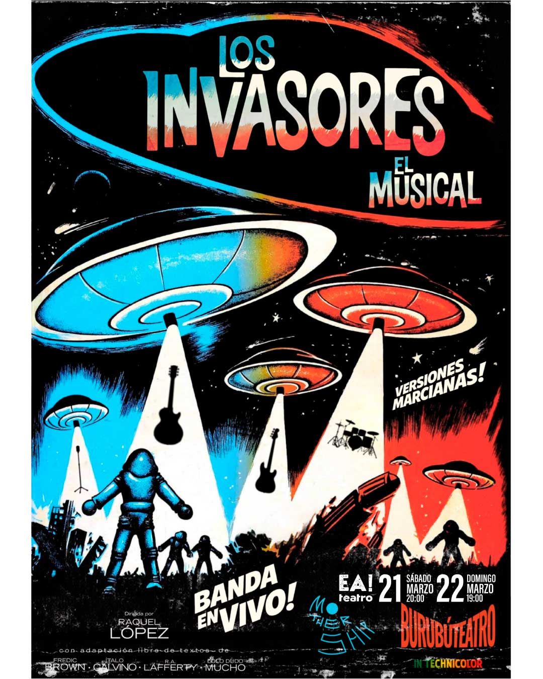Los Invasores – El Musical (Burubú Teatro)