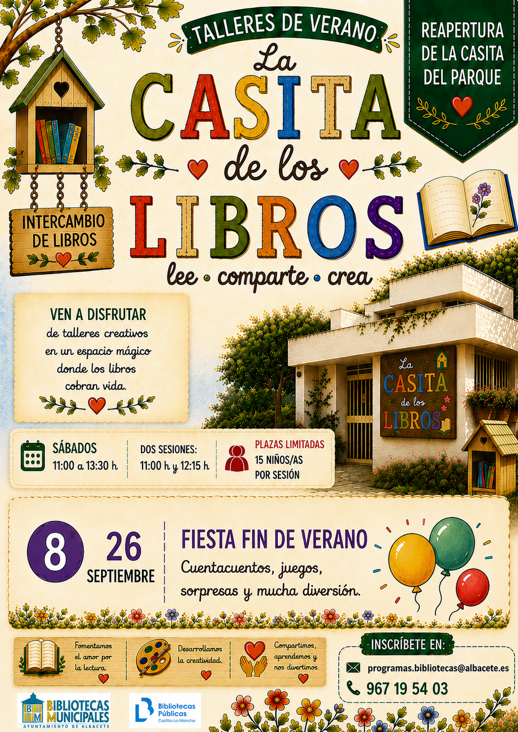 Fiesta fin de verano — La Casita de los Libros