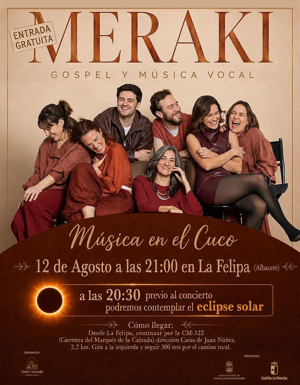 Meraki — Gospel y música vocal en El Cuco