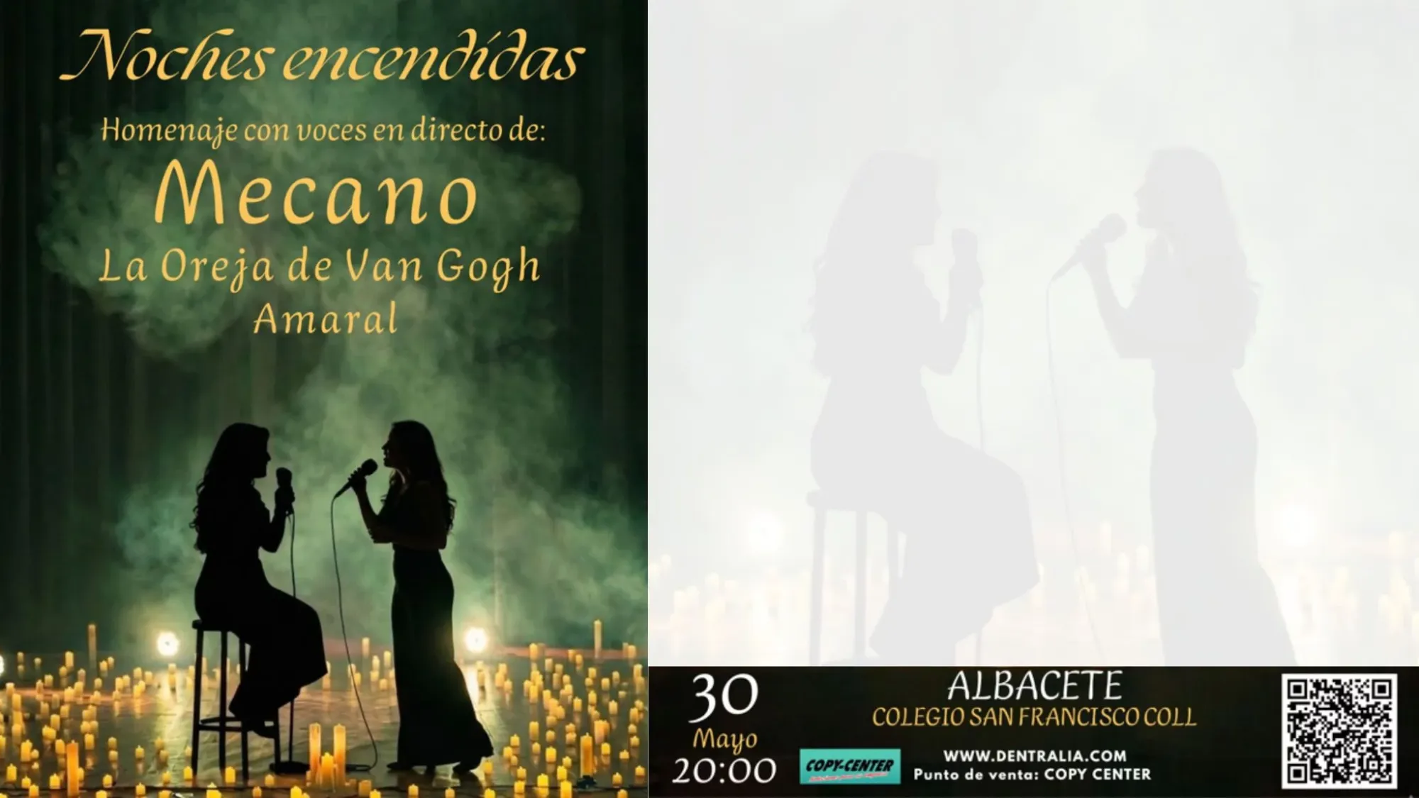 Noches Encendidas – Homenaje a Mecano, La Oreja de Van Gogh y Amaral