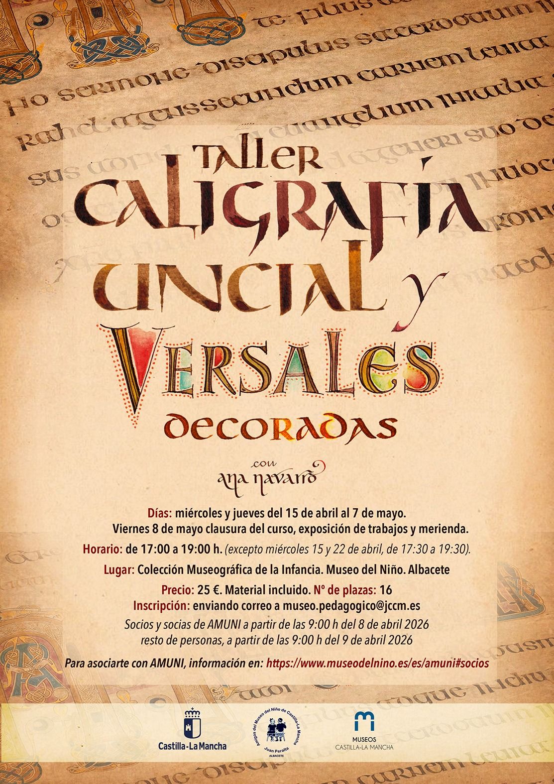 Taller de caligrafía