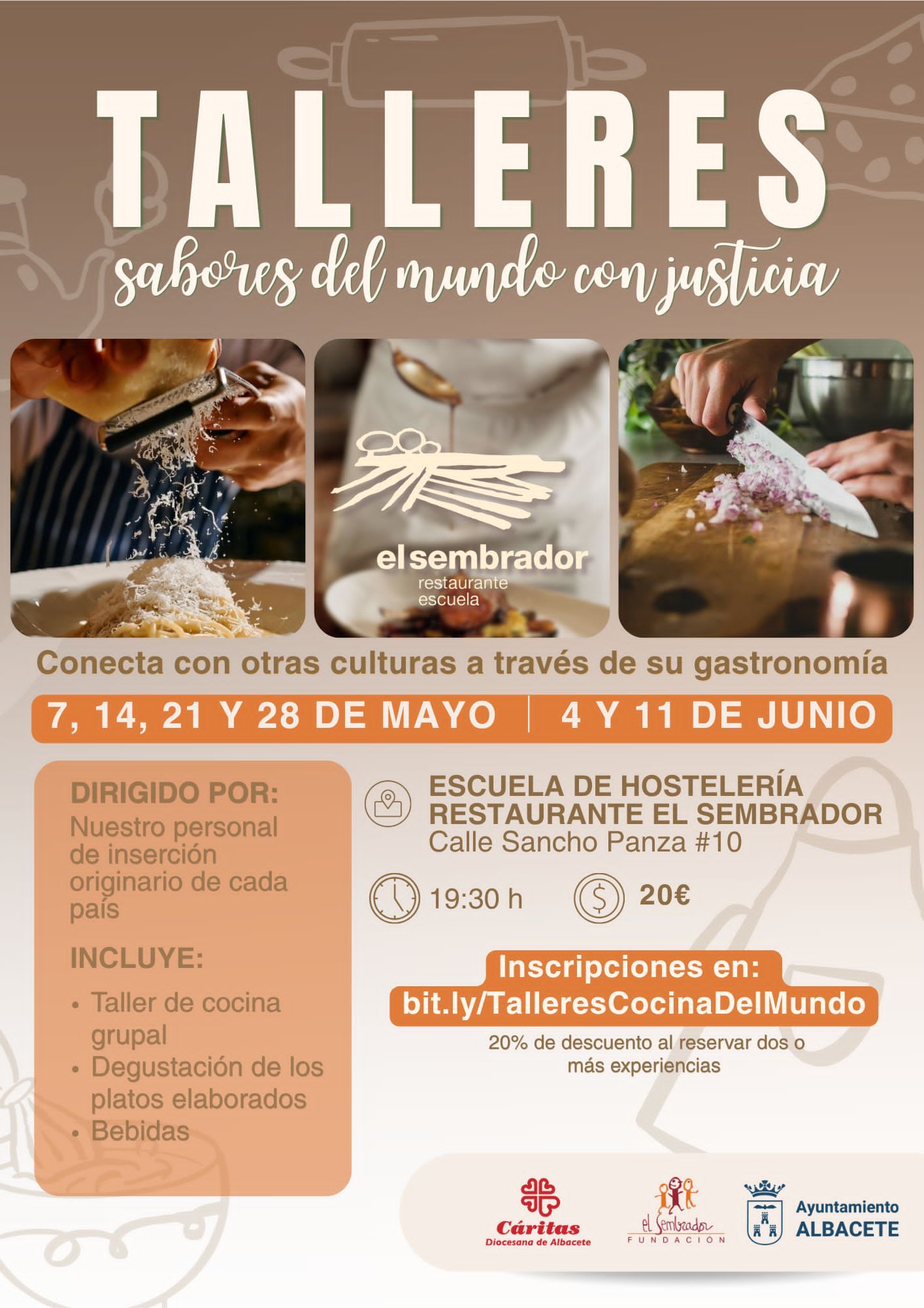 Talleres Sabores del Mundo con Justicia