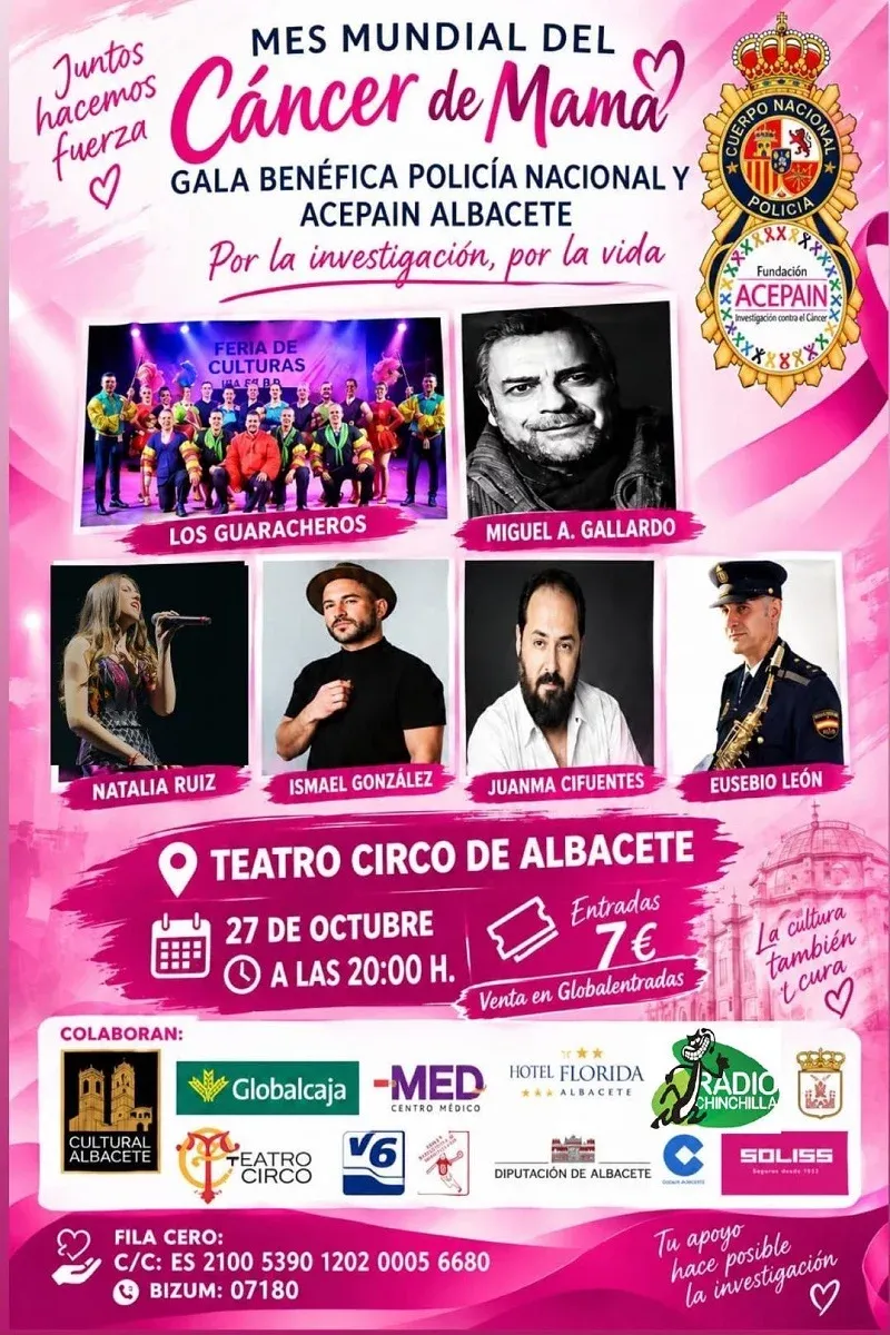 Gala Benéfica Mes Mundial del Cáncer de Mama