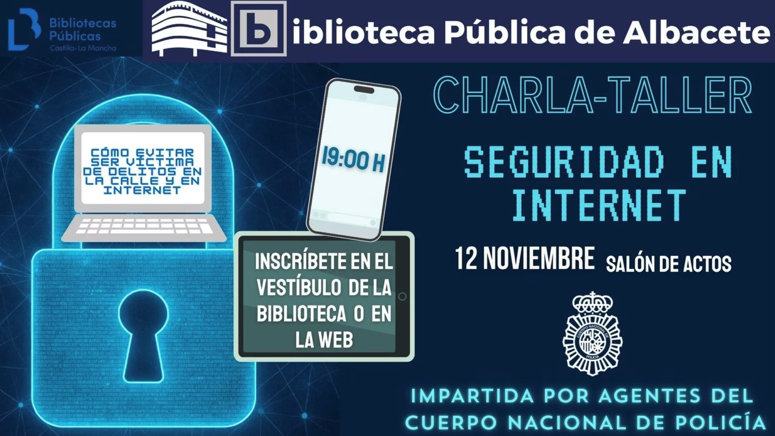 Charla-taller “Seguridad en Internet” ·