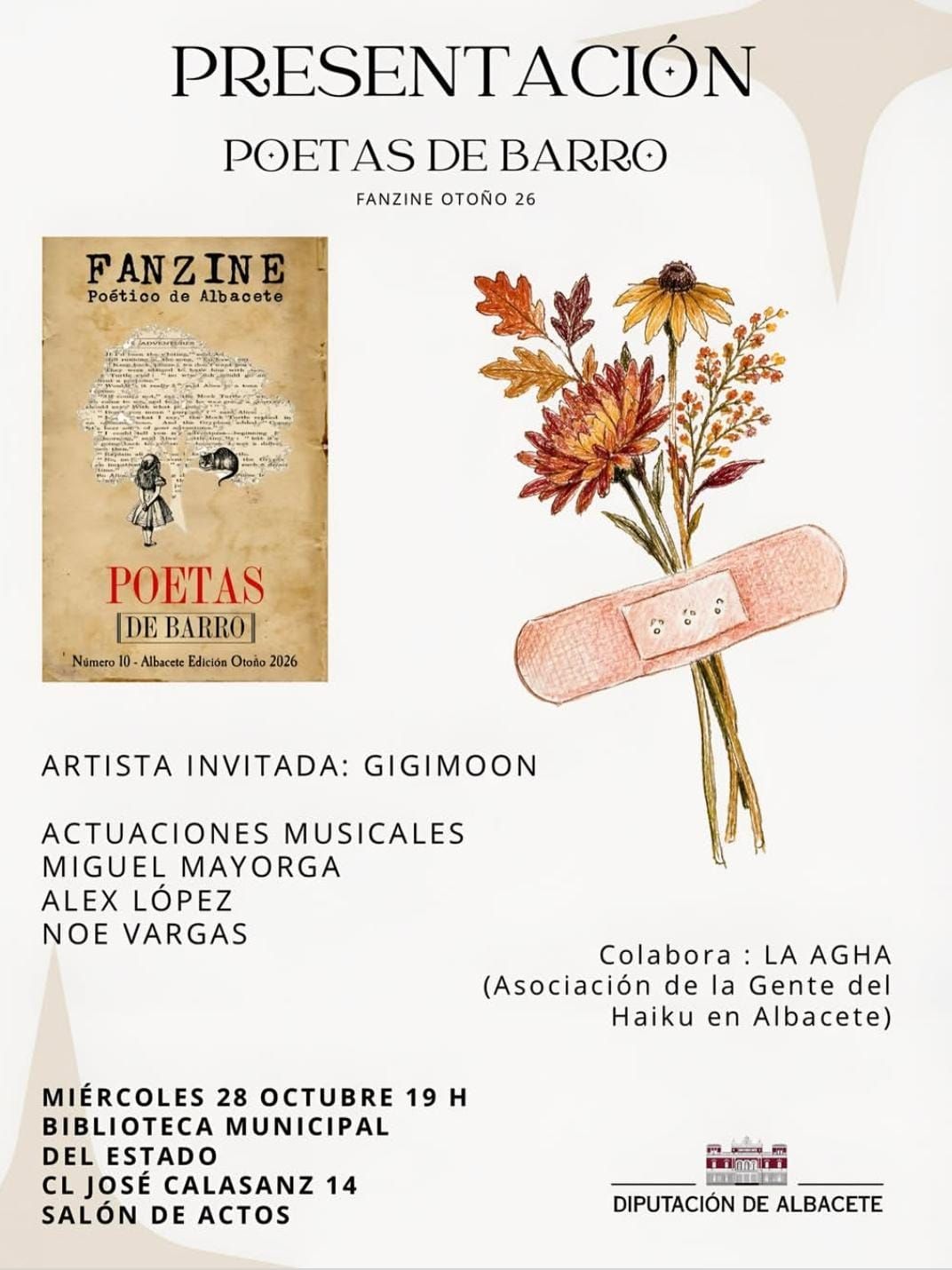 Presentación del fanzine “Poetas de Barro”