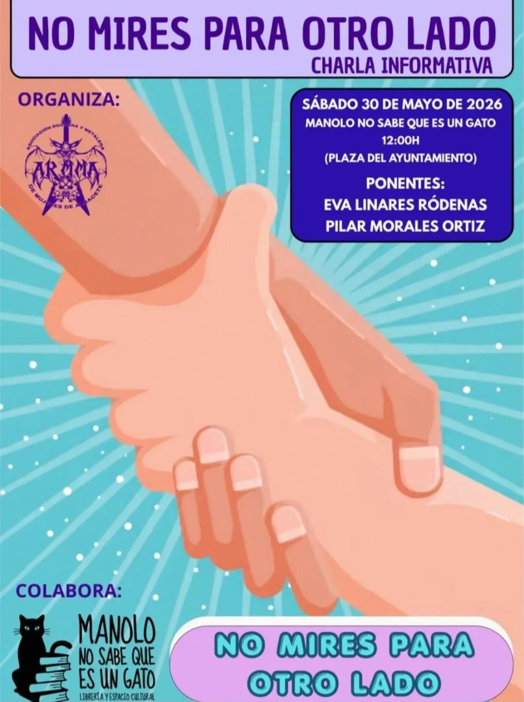 Charla: NO MIRES PARA OTRO LADO