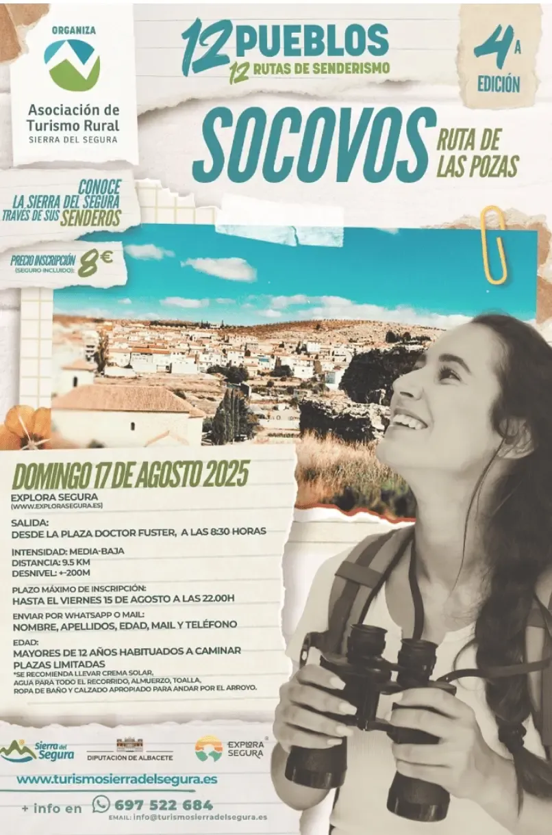 Ruta de las Pozas de Socovos – 12 Pueblos 12 Rutas de Senderismo