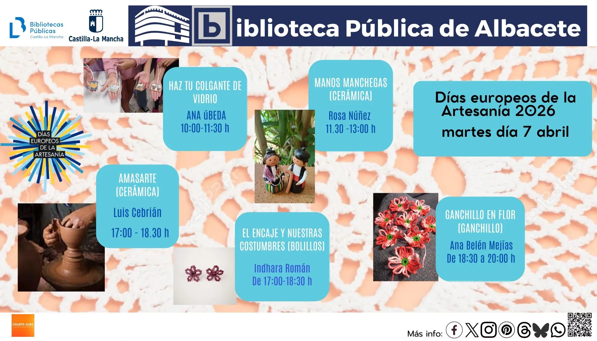 Días Europeos de la Artesanía – Talleres